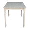 International Concepts Rectangle Solid Wood Top Table, Turned Legs, Unfinished, 30 in W, 48 in L, 30 in H, Wood K-3048-330T - alternate 2